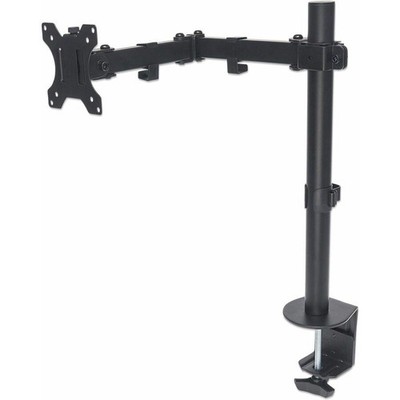 Manhattan 461542 Clamp Mount for up to 32'' Monitor - 17.64lb Capacity - Black