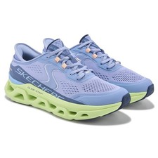 Women's Skechers Slip-ins Glide-Step Altus Sneaker Blue/Lime Medium size