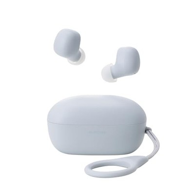 ELECOM LBT-TWS19CSBU Wireless Earbuds Bluetooth 5.2 Type-C Touch Sensor Blue