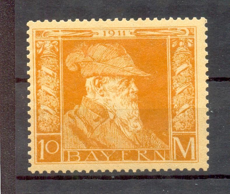 Bayern 90I Luxury MnH Post Fresh 120EUR