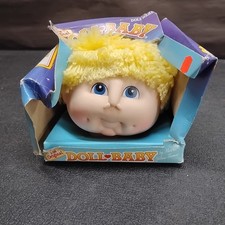 Vintage 1984 The Original Doll Baby Head 3110 Blonde Dollhead