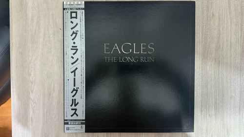 EAGLES,  LONG RUN,  ASYLUM P10600Y , JAPAN PRESS,  OBI , VINYL LP