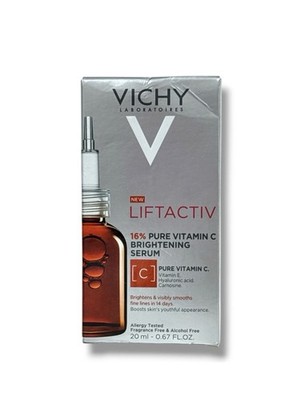 *Vichy Liftactiv 16% Pure Vitamin C Brightening Serum 20ml/0.67fl.oz. New In Box