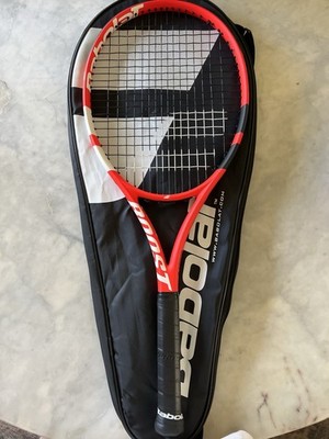 Babolat Boost S Tennis Racquet 4 1/8 Grip Red Black w/ Babolat Case Near Mint