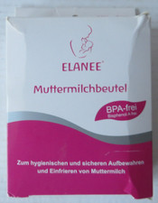 neu ° ELANEE Muttermilchbeutel 20 Stk Einfrieren Aufbewahrung Baby Milch Stillen