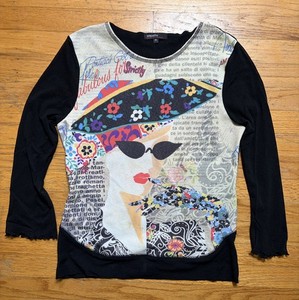 Mesh Graphic Top | eBay