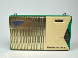 Radio a transistor RFT stella rara vintage da collezione esteticamente bella