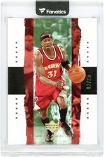 Jason Terry Atlanta Hawks 2003-04 Upper Deck Exquisite Collection #1 #12/25 Card