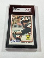 1978 Topps Eddie Murray RC SGC 7.5 #36 HOF ROOKIE Orioles
