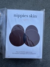 Nippies Nipple Covers Women Sticky Adhesive Silicone Pasties Reusable Side D 
