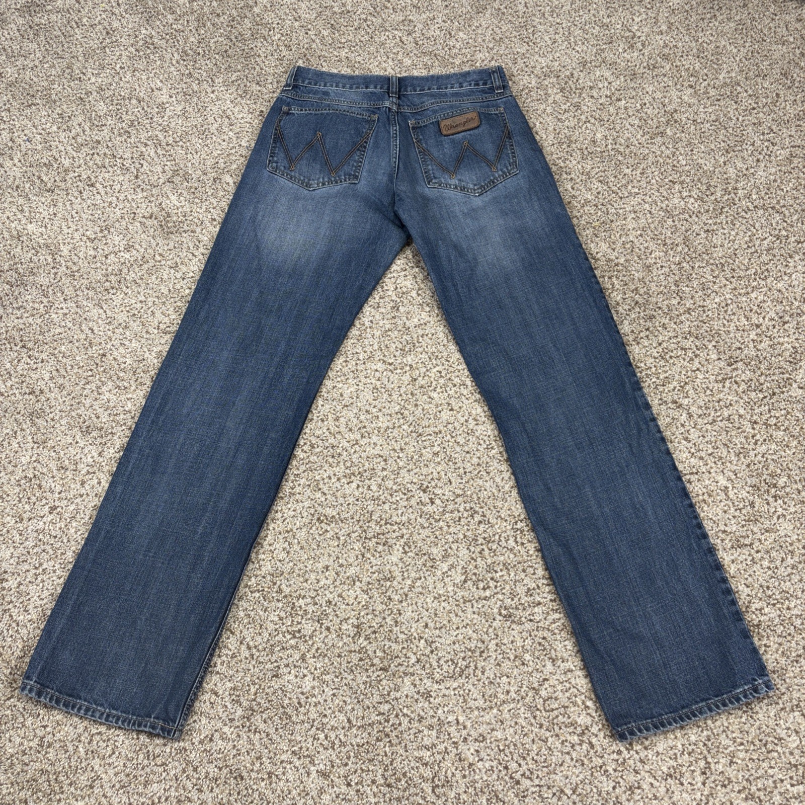 Wrangler Retro Jeans Men's 30x34 Relaxed Straight Denim Fits 30 X 33 - View 13