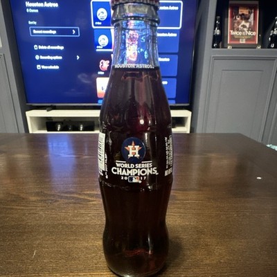 Houston Astros 2017 World Series Champions Commemorative Coca Cola Coke Bottle