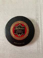 1920s Max Factor's Society Make Up Face Powder Tin Hollywood CA 1
