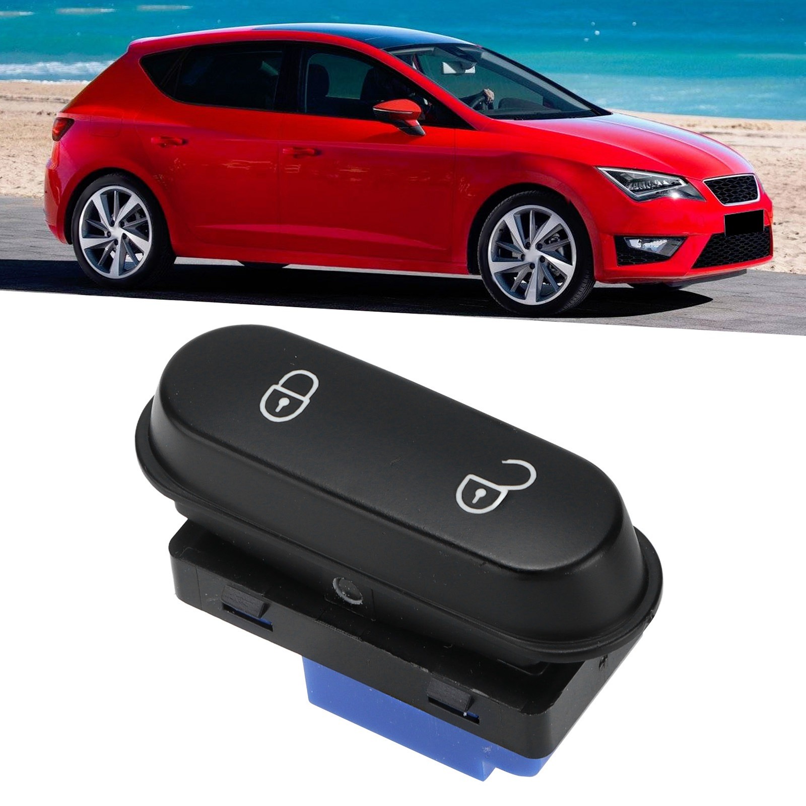 Central Locking System Switch 5P0962125A Upgrade Replacement For SEAT ALTEA