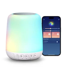 White Noise Sound Machine for Sleep Portable Sound Machine with 30 Soothing