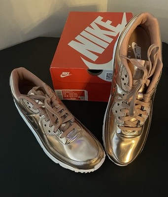 W Nike Air Max 90 SP Metallic Rose Gold Women s Size 13/Men s Size 11.5