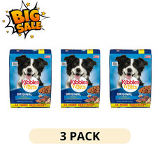 3 Pack Kibbles n Bits Dry Dog Food Beef Chicken Flavor 16 lb Bag 1.02 per pound