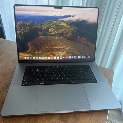 Apple MacBook Pro 16 Zoll (M1 Pro, 16GB RAM, 1TB) Space Grau, MacOS Sonoma