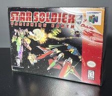 Star Soldier: Vanishing Earth (Nintendo 64, 1998) CIB