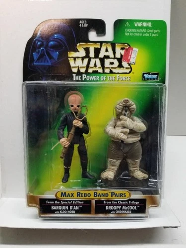 1998 Kenner Star Wars Power of the Force Max Rebo Band Pairs Barquin D'An/Droopy