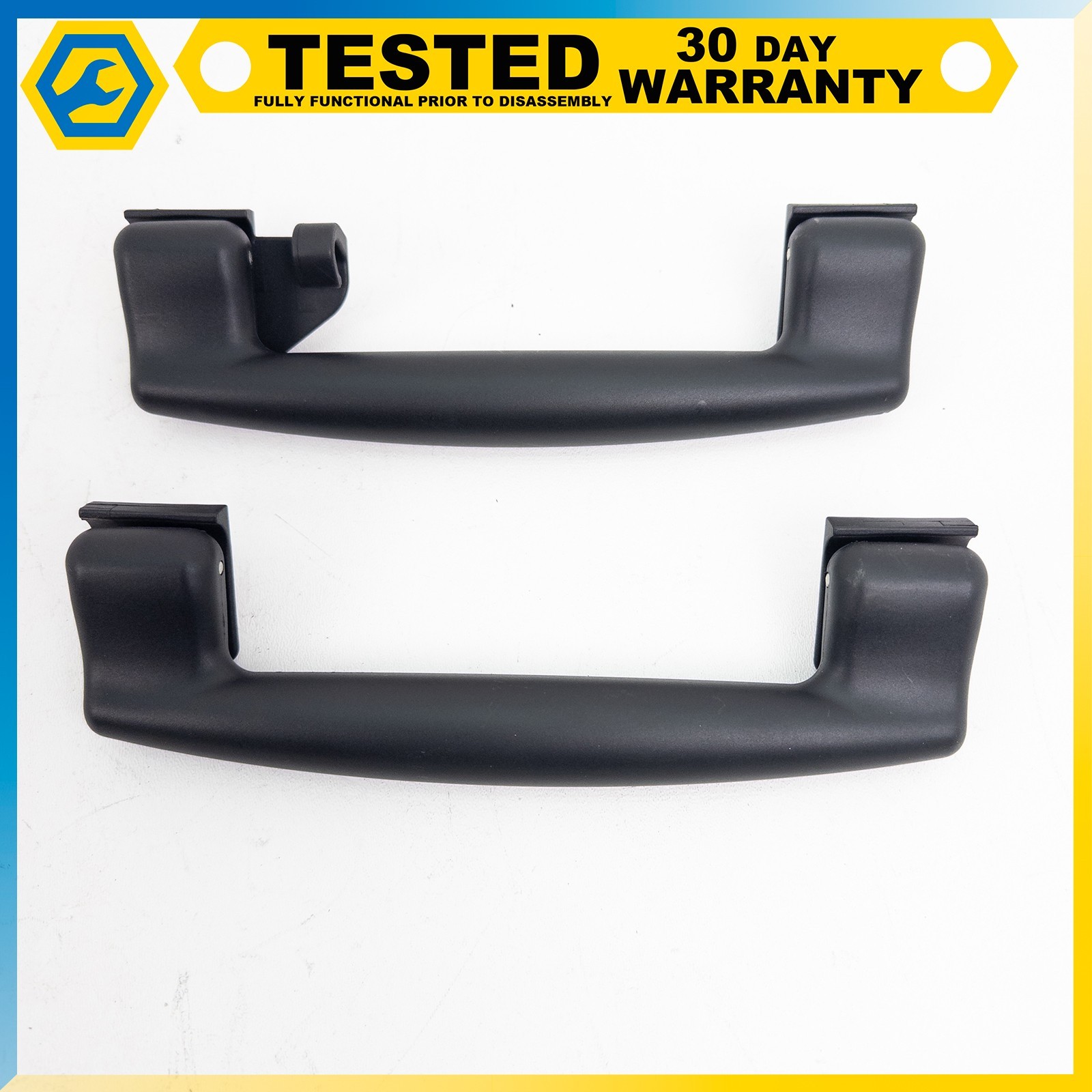 14-24 MASERATI GHIBLI QUATTROPORTE ROOF HEADLINER GRAB GRIP HANDLE SET OEM