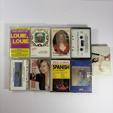 Lot Of 9 Cassettes Various Genres