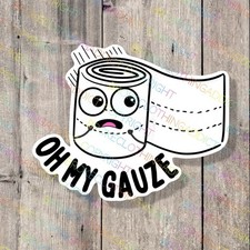 Nurse Healthcare Medical EMS Paramedic Vinyl Laptop Water Bottle Sticker Decal