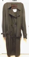 Towne London Fog Trench Coat Men's Size 46 Long Zip-out Lining Vintage