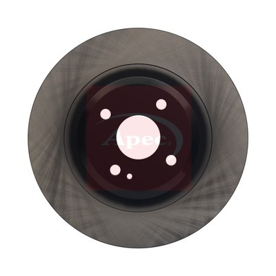 2x Apec Red Rear Brake Discs 280mm Fits Abarth Fiat Mazda 124 Mx-5 Mx-5 Rf