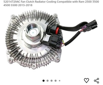 Cooling Radiator Fan Clutch For Ram 2500 3500 4500 5500 6.7l Diesel 52014729AC