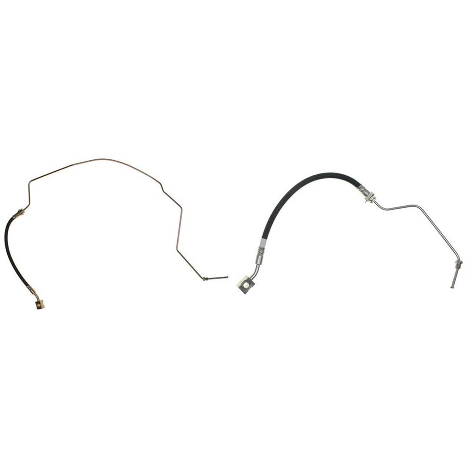 Linha de mangueira de freio dianteiro 2 peças para Ford Bronco 1978-1979 Ford F-150 1978-1979 4WD - Imagem 2 de 4