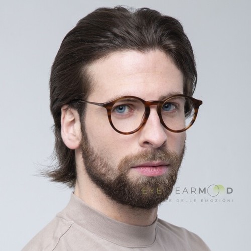 Montatura Occhiali Acetato lenti neutre trasparenti ed Aste Metallo Montana  MA67 | eBay