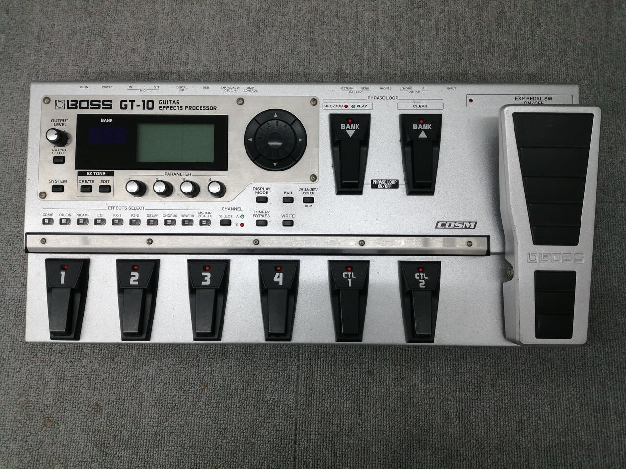 Boss GT10 Guitar Multi Effects Floor Processor Pedal Board Japan eBay