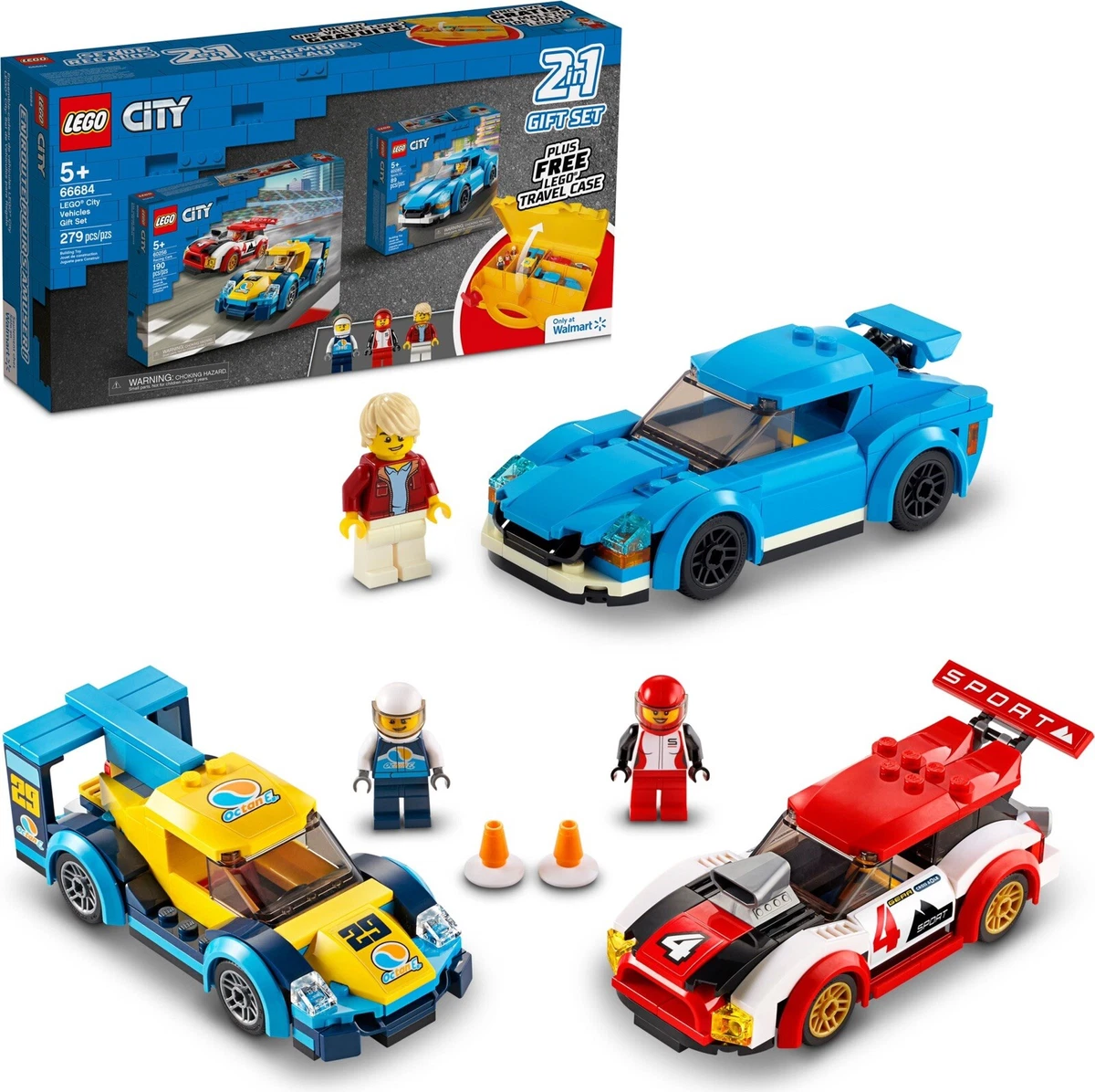 Lego City Great Vehicles Gift Set Combo 66684 Sets 60256 60285 NEW SEALED