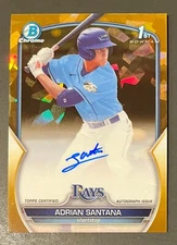 ⚾(pick) Tampa Bay Rays 2023 Bowman DRAFT (sapphire, autos. asia parallel) 🔵⚫