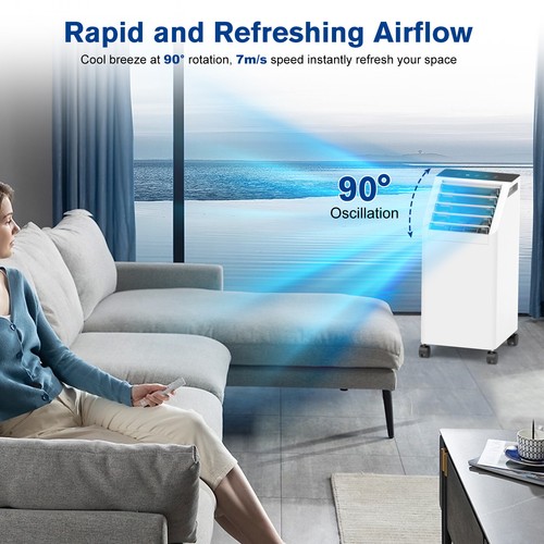 Portable Evaporative Air Cooler Conditioner with 4L Water Cooling Remote Control - Picture 5 of 8