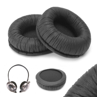2pcs Replacement Cushions Ear Pads Black For Motorola HT820