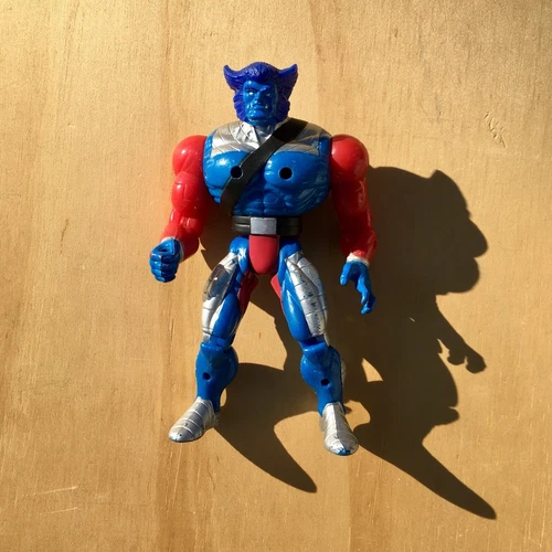 Vintage (1990's) Marvel Toy Biz X-Men Beast Action Figure (Comic Book Hero)