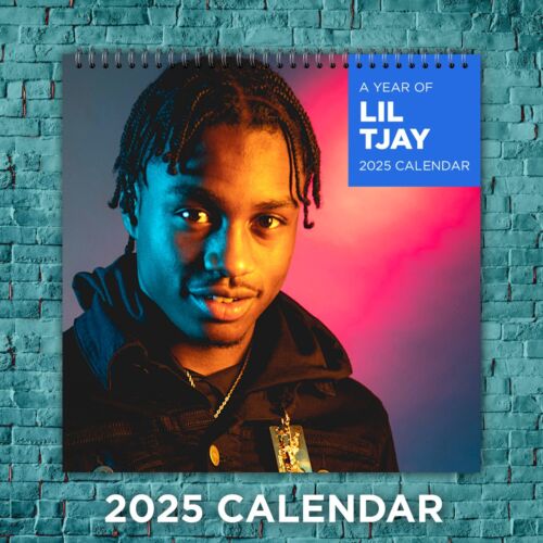 Lil Tjay 2025 Rap Icons Calendar, 12-Month Artist Wall Calendar