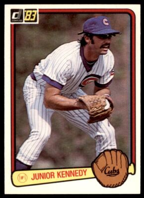 1983 DONRUSS JUNIOR KENNEDY CHICAGO CUBS #529