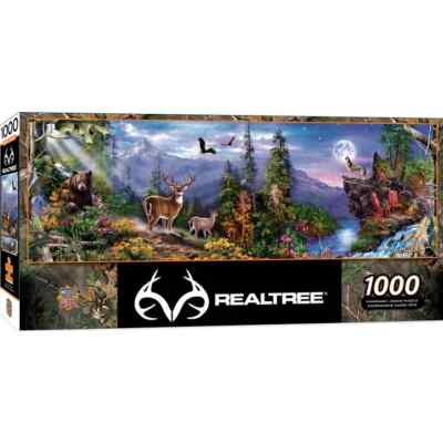 Realtree 1000 Piece Panoramic Jigsaw Puzzle MasterPieces New