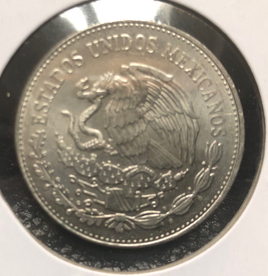 1981 MEXICO 20 PESOS COPPER NICKEL UNCIRCULATED COIN -32MM-KM#486 | eBay