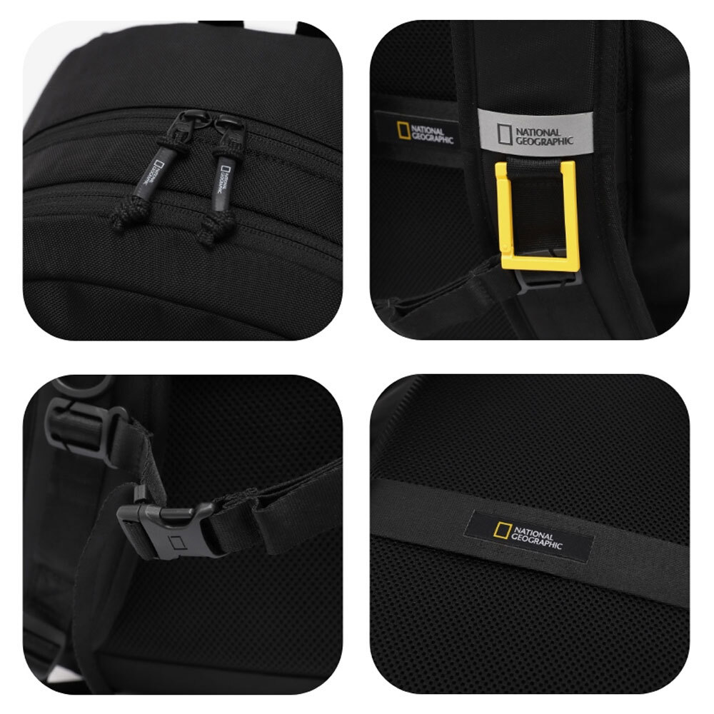 NATIONAL GEOGRAPHIC BUDDY BACKPACK 23L N251ABG540 BLACK UNISEX