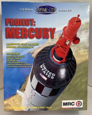 MISSING PIECE MRC Atomic City Project Mercury Nasa Capsule Plastic 1/12 Model