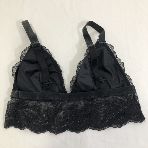 Victoria's Secret Black Lace Bralette, Size Small - Picture 2 of 5