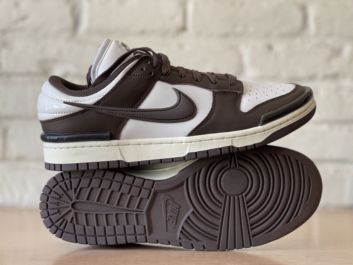 Nike Dunk Low Retro Classic Twist Brown White Shoe DZ2794 Nike Dunk Low Retro Classic Twist Brown White Shoe DZ2794