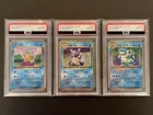 PSA 10 Blastoise 003/032 CLK Squirtle Wartortle Pokemon Card Classic Japan 3 set