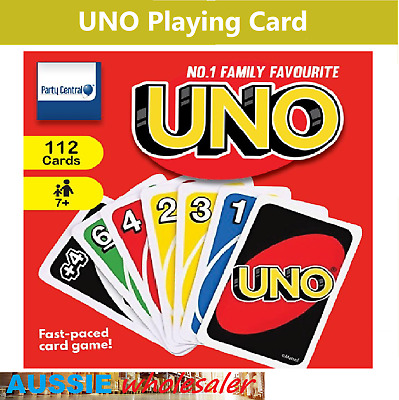 Au Classic Game UNO !™ PLAYING CARDS Easy to Pick Up Impossible to Put Down!