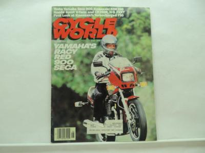 Aug 1983 Vintage Cycle World Magazine Yamaha Seca Kawasaki KDX200 Honda B5044