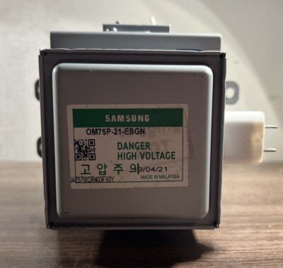 Genuine OEM Samsung Magnetron Assembly OM75P-21-ESGN 